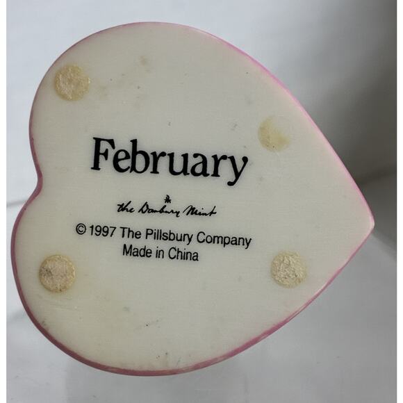 Pillsbury Doughboy Danbury Mint Figure Collection February Valentine's Day 1997 - Picture 6 of 7